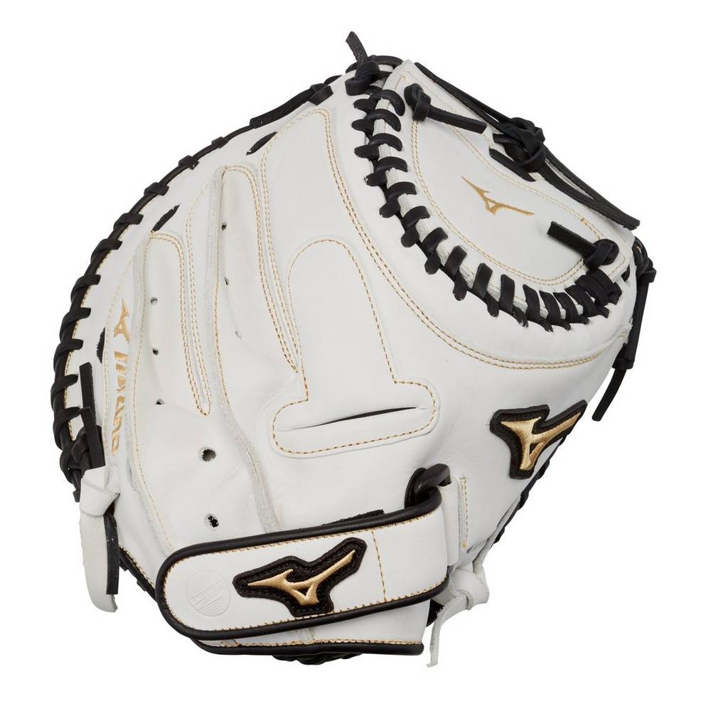 Catchers Mitt Mizuno MVP Prime Fastpitch 34" Mujer Blancas/Negras Ofertas VLOA-85746